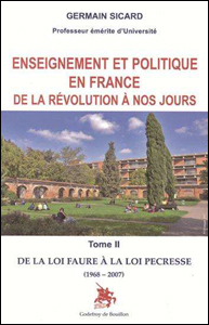 Dans son importante étude, Germain Sicard montre l’évolution politique de ce syndicat étudiant, notamment depuis la période de l’Occupation jusqu’à mai 1968