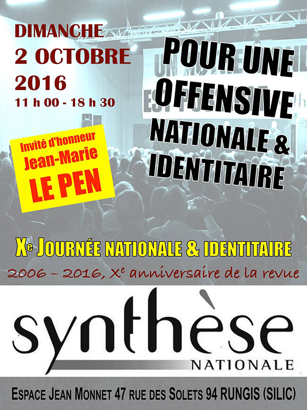 10ème Journée nationale et identitaire