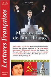 Macron système élu anti-France lectures françaises