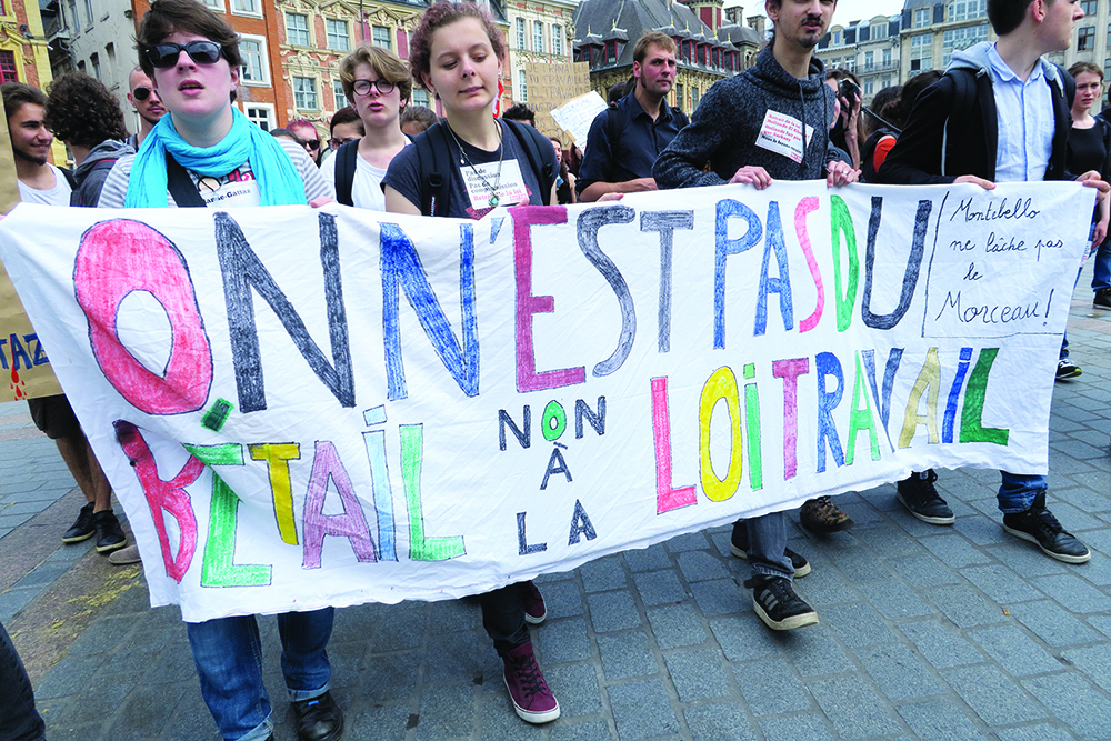 manif étudiante l’UNEF
