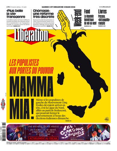 Libé Italie