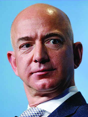 Jeff Bezos et la pieuvre Amazon