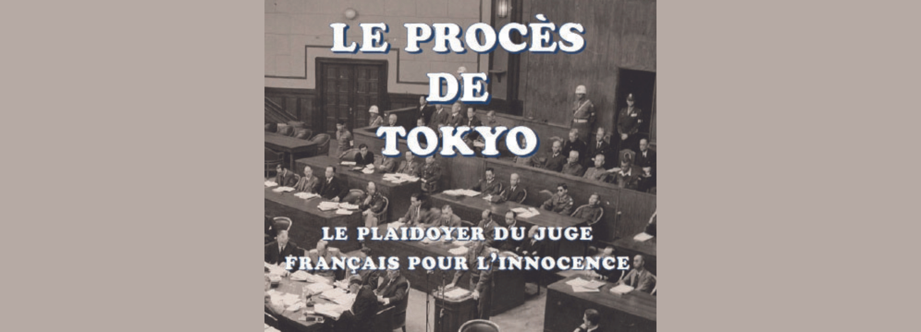 Le Procès de Tokyo. Entretien avec Yûichirô Ôoka