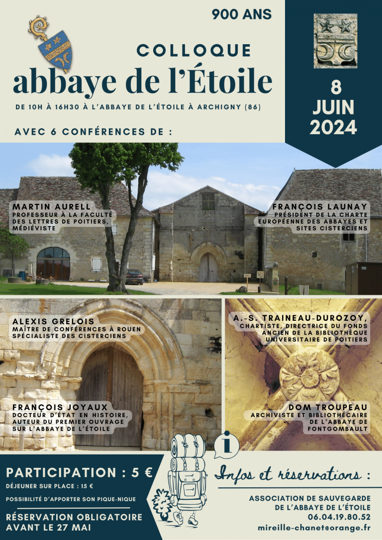 Abbaye Etoile colloque 8 juin 2024